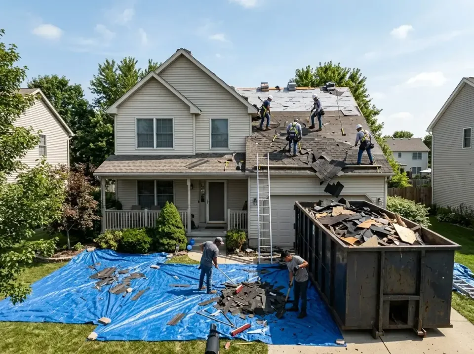 roof-replacement-debris-remova-004 — frequently asked questions, Cheapest Dumpster Rentals in Franklin, IN